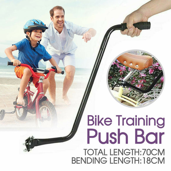70cm Bike Trainer Bicycle Learning Push Handle Safety For Kids Learning Bike