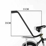 70cm Bike Trainer Bicycle Learning Push Handle Safety For Kids Learning Bike