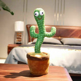 Dancing Cactus Plush Toy Doll Electronic Recording Shake With Song Funny Gift