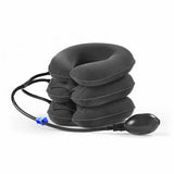 Air Inflatable Pillow For Easing Muscle Pain Cervical Neck Traction Device Brace