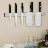 31/41/51cm Stainless Steel Magnetic Rack Knives Knife Holder Tool Shelf Magnet