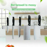 31/41/51cm Stainless Steel Magnetic Rack Knives Knife Holder Tool Shelf Magnet