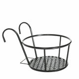 3X Metal flower Holder Shelf Stand Hanging Pots Basket Plant Garden Wall Storage