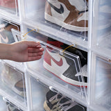 Premium Shoe Box Storage side Magnetic Sneakers Organizer Side Display
