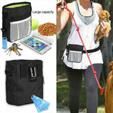 Dog Treat Training Pouch Pet Training Bag Large Capacity Puppy Snack Waist Bags