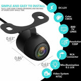 Waterproof 170° Reverse Car Rear View Backup Parking Camera IR Night Vision