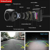 175°WiFi Wireless Car Rear View Cam Backup Reverse Camera for Android IOS Kit