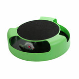 Motion Cat Toy Catch The Mouse Chase Interactive Cat Training Scratchpad