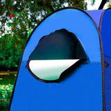 Outdoor Portable Shower Tent Privacy Change Room + 6L Camping Potty Toilet