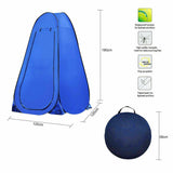 Outdoor Portable Shower Tent Privacy Change Room + 6L Camping Potty Toilet