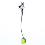 Pet Dog Puppy Tennis Ball Grey Launcher Chucker Thrower Long 50cm with Ball