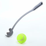 Pet Dog Puppy Tennis Ball Grey Launcher Chucker Thrower Long 50cm with Ball