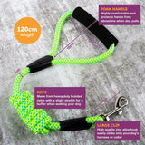 Nylon Training Pet Dog Leash Heavy Duty Strong Rope Recall Walking Long Lead