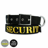 Pet Basic® Heavy Duty Dog Collar Security Print 70cm x 3.8cm Large Dog