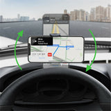 360° Universal Car GPS Navigation Dashboard Stand Dash Mount Mobile Phone Holder