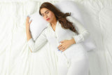 Tri Boomerang V Shape Maternity Nursing Pregnancy Support Pillow Cotton