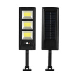 Solar Street LED Light Radar Sensor Remote Outdoor Garden Yard Flood Wall Lamp