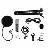 BM800 Condenser Microphone Kit Studio Suspension Boom Scissor Arm Stand