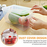 Refrigerator Storage Box Food Container Kitchen Fridge Organiser Freezer