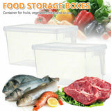 Refrigerator Storage Box Food Container Kitchen Fridge Organiser Freezer