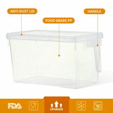 Refrigerator Storage Box Food Container Kitchen Fridge Organiser Freezer