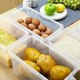 Refrigerator Storage Box Food Container Kitchen Fridge Organiser Freezer