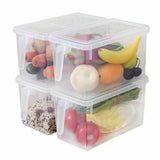 Refrigerator Storage Box Food Container Kitchen Fridge Organiser Freezer