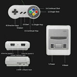 621 in 1 Retro Classic Mini NES Game Console TV HDMI +2 Controler Gamepad Family