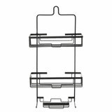 3 Tier Bathroom Shower Caddy Aluminum Hanging Rack Shampoo Storage Shelf Black