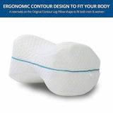 Knee Support Pain Relief Memory Foam Leg Pillow Cushion Washable Cover