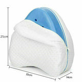 Knee Support Pain Relief Memory Foam Leg Pillow Cushion Washable Cover