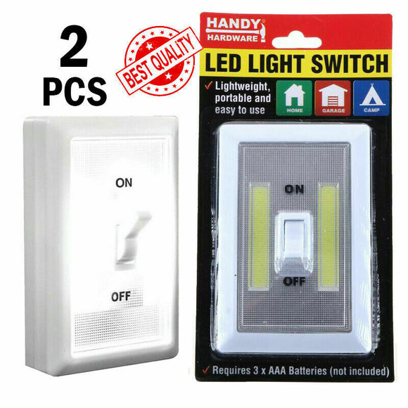 Light Switch LED Portable Flip Switch Design Cordless Handy Hardware