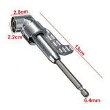 Right Angle Drill and Flexible Shaft Bits Extension Screwdriver Bit Holder 3pcs