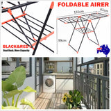 Clothes Airer Drying Rack Laundry Dryer Garment Hanger Foldable Shelves Stand