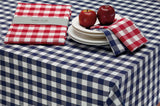 Rectangle Table Cloth Flannel Back 4-Colour Waterproof Re-usable 130x175CM Cover