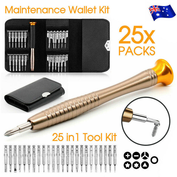 Mini 25 in 1 Screwdriver Kit Small Repair Precision Screwdriver Tool Kit Set Fix