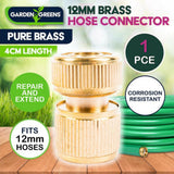 Brass Hose Connector Water Pipe Tube Fitting Garden Tap Adaptor Watertight