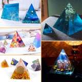 Pyramid Silicone Mold Making Jewelry DIY Polymer Clay Resin Casting Craft Mould