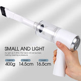 USB Rechargeable Wireless Vacuum Cleaner Car Handheld Vaccum Mini Power Suction
