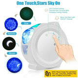 3In1 LED Galaxy Starry Night Light Projector 3D Ocean Star Sky Party Lamp