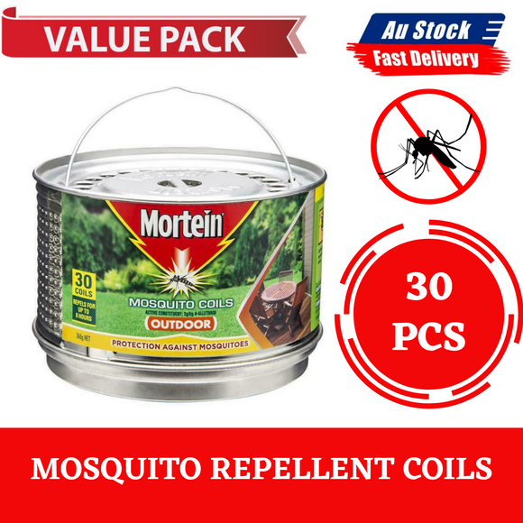 Value Pack Mortein Outdoor Mosquito Coils 30 Pack