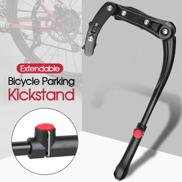 Strong Bike Bicycle Adjustable Side Kickstand Foot Kick Stand Parking Kick Stand