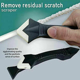 3 in 1 Silicone Caulking Tool Removal Residue Scraper Kit Sealant Replace Set HG
