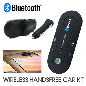 Wireless Bluetooth HandsFree Speaker Car Kit Clip Visor for Mobile Smart Phone