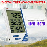 Digital Thermometer Hygrometer Indoor Outdoor Temperature Humidity Meter KT-908