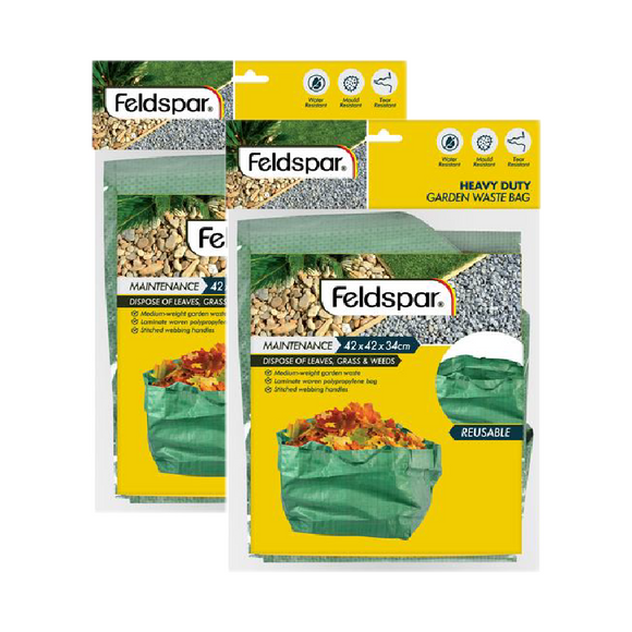 Large Garden Waste Bag Leaf Rubbish Plant Grass Sack Reusable Carry Pack