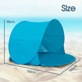 Pop Up Camping Beach Tent Portable Hiking Sun Shade Shelter Fishing