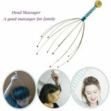 Hand Neck Held Scalp Head Therapeutic Comfortable Massager Scratcher Relax Tool