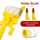 Portable Clean-Cut Paint Edger Roller Brush Safe Tool for Home Wall Ceilings