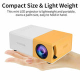 HD 1080P Mini Projector HDMI USB LED Home Cinema Portable Pocket Projector Party